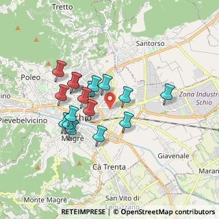 Mappa Via Alessandro Manzoni, 36015 Schio VI, Italia (1.48059)