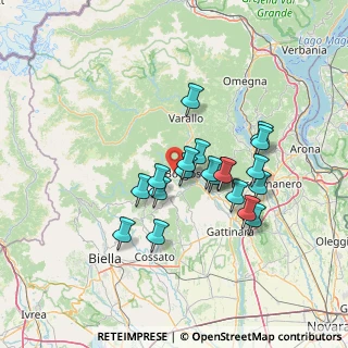 Mappa Via Cappella, 13010 Postua VC, Italia (11.4265)