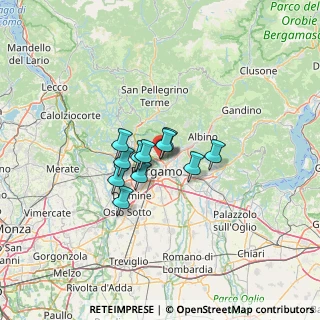 Mappa Via Giovanni Motta, 24123 Bergamo BG, Italia (7.71727)