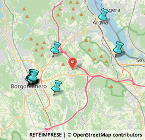 Mappa Via Leonardi, 28013 Gattico NO, Italia (4.69941)