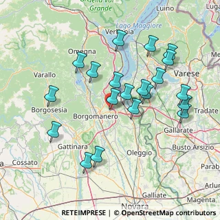 Mappa Via Leonardi, 28013 Gattico NO, Italia (15.2975)