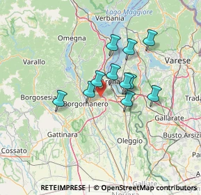 Mappa Via Leonardi, 28013 Gattico NO, Italia (10.07)