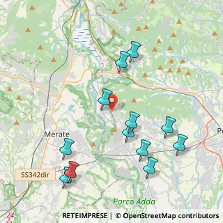 Mappa 24030 Villa d'Adda BG, Italia (4.345)