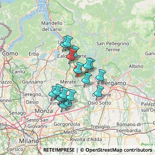 Mappa 24030 Villa d'Adda BG, Italia (10.65059)