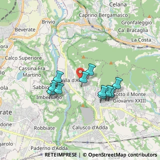 Mappa 24030 Villa d'Adda BG, Italia (1.48273)