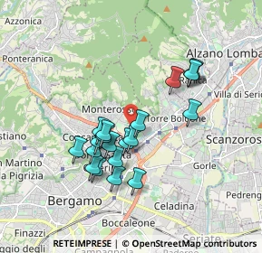 Mappa Via Don Luigi Guanella, 24124 Bergamo BG, Italia (1.5445)