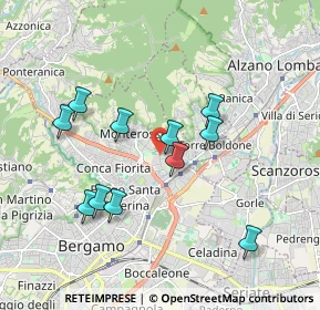 Mappa Via Don Luigi Guanella, 24124 Bergamo BG, Italia (1.72636)