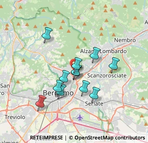 Mappa Via Don Luigi Guanella, 24124 Bergamo BG, Italia (2.75667)