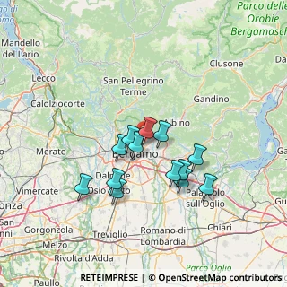 Mappa Via Pietro Maroncelli, 24124 Bergamo BG, Italia (11.36769)