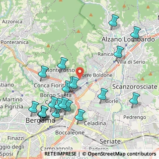 Mappa Via Pietro Maroncelli, 24124 Bergamo BG, Italia (2.3155)