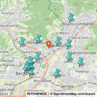 Mappa Via Pietro Maroncelli, 24124 Bergamo BG, Italia (2.29786)