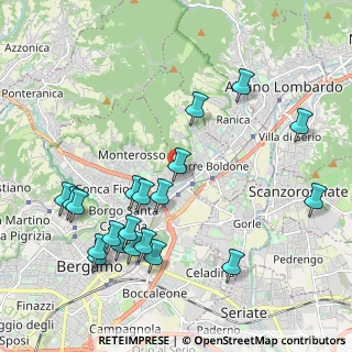 Mappa Via Pietro Maroncelli, 24124 Bergamo BG, Italia (2.3035)