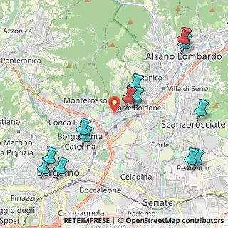 Mappa Via Pietro Maroncelli, 24124 Bergamo BG, Italia (2.52615)