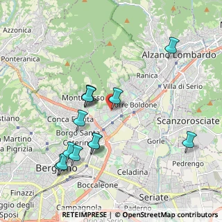 Mappa Via Pietro Maroncelli, 24124 Bergamo BG, Italia (2.02462)