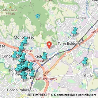 Mappa Via Pietro Maroncelli, 24124 Bergamo BG, Italia (1.4505)