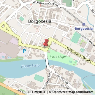Mappa Via Fratelli Antongini, 16, 13011 Borgosesia, Vercelli (Piemonte)