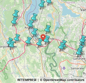 Mappa 28053 Castelletto sopra Ticino NO, Italia (9.2475)