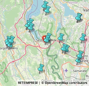 Mappa 28053 Castelletto sopra Ticino NO, Italia (9.5985)