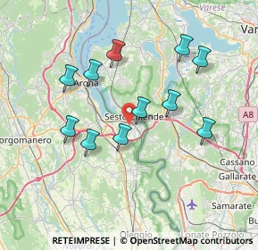 Mappa 28053 Castelletto sopra Ticino NO, Italia (6.74909)