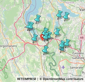 Mappa 28053 Castelletto sopra Ticino NO, Italia (5.458)