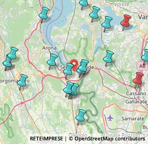 Mappa 28053 Castelletto sopra Ticino NO, Italia (9.3575)