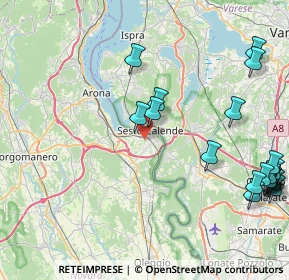 Mappa 28053 Castelletto sopra Ticino NO, Italia (11.17)