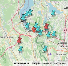 Mappa 28053 Castelletto sopra Ticino NO, Italia (6.68882)