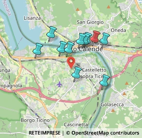 Mappa 28053 Castelletto sopra Ticino NO, Italia (1.42727)