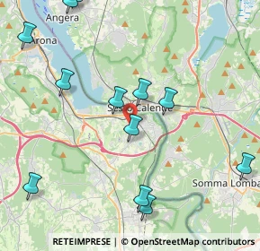 Mappa 28053 Castelletto sopra Ticino NO, Italia (5.49643)