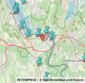 Mappa 28053 Castelletto sopra Ticino NO, Italia (5.56929)