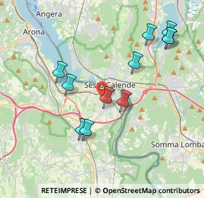 Mappa 28053 Castelletto sopra Ticino NO, Italia (3.88727)