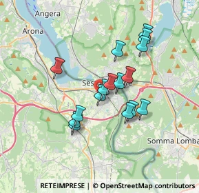 Mappa 28053 Castelletto sopra Ticino NO, Italia (2.86313)