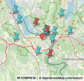 Mappa 28053 Castelletto sopra Ticino NO, Italia (3.13667)