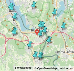 Mappa 28053 Castelletto sopra Ticino NO, Italia (4.33647)