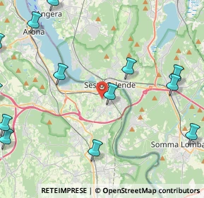 Mappa 28053 Castelletto sopra Ticino NO, Italia (6.00769)