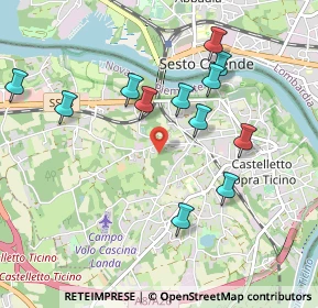 Mappa 28053 Castelletto sopra Ticino NO, Italia (0.95583)