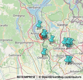 Mappa 28053 Castelletto sopra Ticino NO, Italia (13.58917)