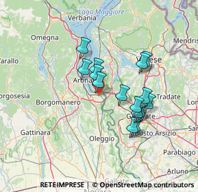 Mappa 28053 Castelletto sopra Ticino NO, Italia (11.376)