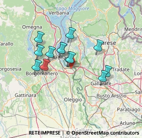 Mappa 28053 Castelletto sopra Ticino NO, Italia (11.06308)