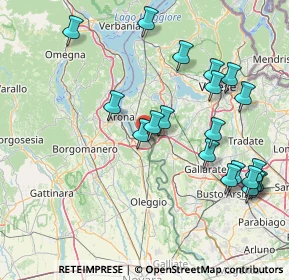 Mappa 28053 Castelletto sopra Ticino NO, Italia (17.544)