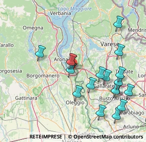 Mappa 28053 Castelletto sopra Ticino NO, Italia (16.81722)