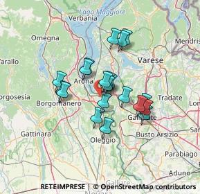 Mappa 28053 Castelletto sopra Ticino NO, Italia (9.9415)