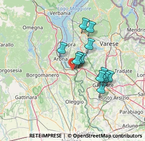 Mappa 28053 Castelletto sopra Ticino NO, Italia (10.55083)