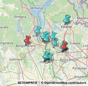 Mappa 28053 Castelletto sopra Ticino NO, Italia (11.20211)