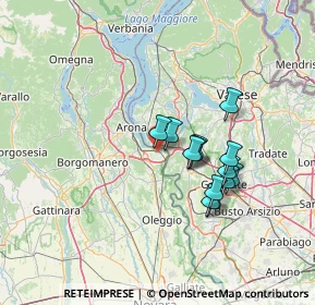 Mappa 28053 Castelletto sopra Ticino NO, Italia (11.19846)