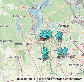 Mappa 28053 Castelletto sopra Ticino NO, Italia (9.13833)