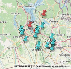 Mappa 28053 Castelletto sopra Ticino NO, Italia (11.86588)