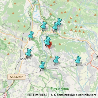 Mappa Via Frigerio Tranquilla, 24030 Villa d'Adda BG, Italia (3.31909)