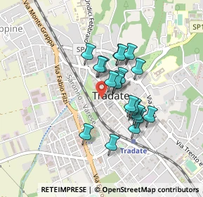 Mappa Via Crocifisso, 21049 Tradate VA, Italia (0.3245)