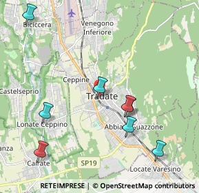 Mappa Via Crocifisso, 21049 Tradate VA, Italia (2.84636)